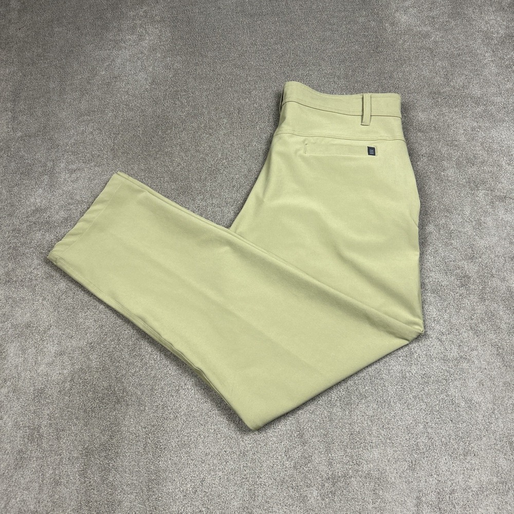 Free Fly Pants Men 32x30 Khaki Performance Chino Stretch Performance Golf